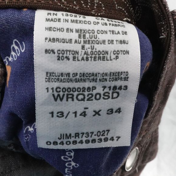 Wrangler Women's Brown Flare Jeans - Picture 12 of 12